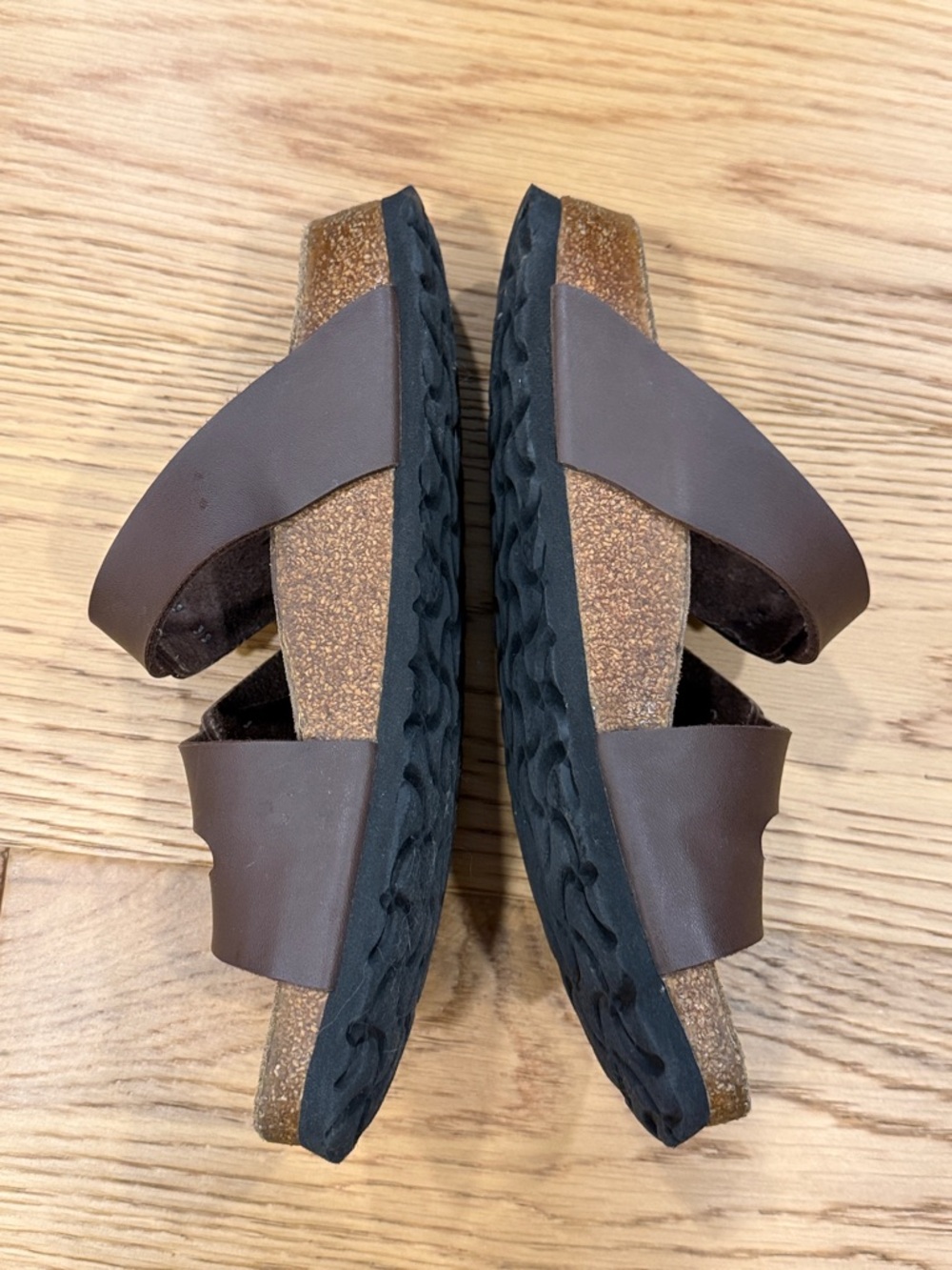 Birkenstock Betula Triple Buckle Brown Size 39 Women's Sandals - Picture 8 of 10